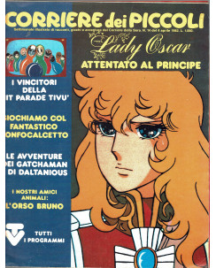 Corriere dei Piccoli 1982 n.14 Lady Oscar, Daltanius , Gatchmann FU03