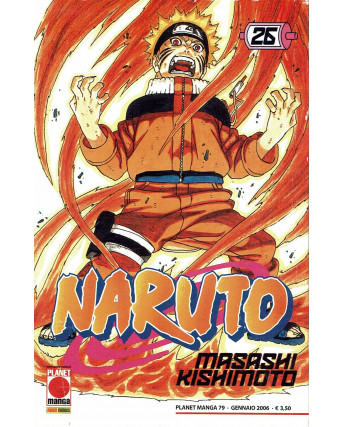 Naruto n.26 di Masashi Kishimoto - PRIMA EDIZIONE Planet Manga