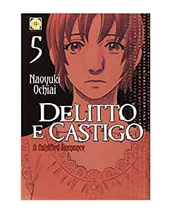 Delitto e Castigo a falsified Romance  5 di Naoyuki Ochiai ed.Goen NUOVO