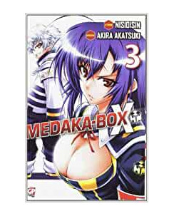 Medaka-Box n. 3 di Nisioisin, Akira Akatsuki NUOVO ed.GP