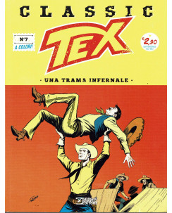 Classic TEX  7 a colori una trama infernale ed.Bonelli