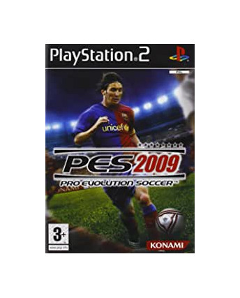 VIDEOGIOCO PlayStation 2:PES 2009 Pro Evolution Soccer con libretto ITA B03