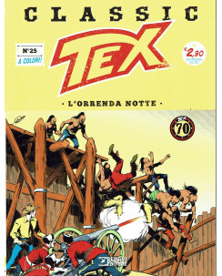Classic TEX 25 a colori l'orrenda notte ed.Bonelli