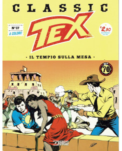 Classic TEX 37 a colori il tempio sulla Mesa ed.Bonelli