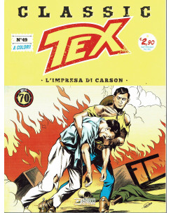 Classic TEX 49 a colori l'impresa di Carson ed.Bonelli