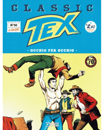 Classic TEX 50 a colori occhio per occhio ed.Bonelli