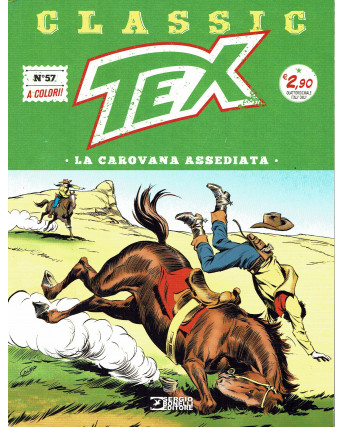 Classic TEX 57 a colori la carovana assediata ed.Bonelli