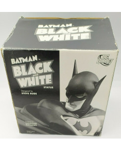 Batman Black and White STATUA 17cm by S.Rude limited 2497/3000 Dc Direct Gd41