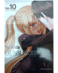 GUNSLINGER GIRL n.10 di YU AIDA ed. D/BOOKS  