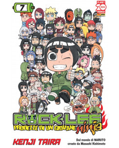Rock Lee - Prodezze di un Giovane Ninja n. 7 di Kenji Taira - 1a ed Planet Manga