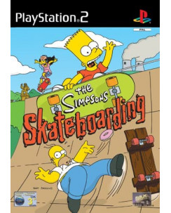 VIDEOGIOCO PER PlayStation 2: The Simpson skateboarding con libretto ITA