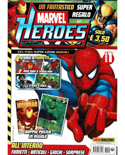 Marvel Heroes  1 giochi, rivista ,fumetti ed.Panini FU14