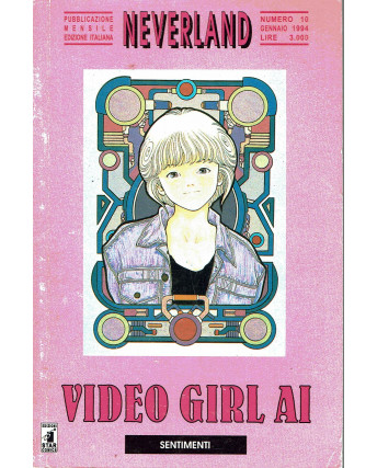 Video Girl 10 collana NEVERLAND di Masakazu Katsura ed. Star Comics