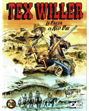 Tex Willer   2 la banda di Red Bill di De Angelis NUOVO ed.Bonelli