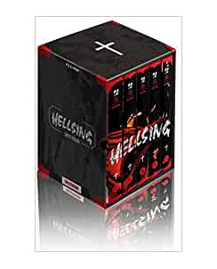 Hellsing New Edition 1/5 serie COMPLETA cofanetto di Kohta Hirano ed. JPOP SC09