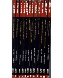 Hellboy n. 1/12 collezione completa ed.Magic Press ristampe di M.Mignola 