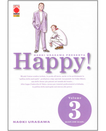 Happy! n. 3 di Naoki Urasawa ed.Panini Comics