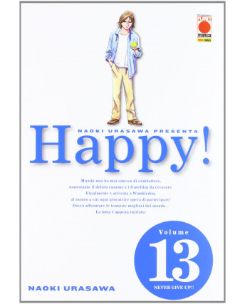 Happy! n.13 di Naoki Urasawa ed. Panini Comics