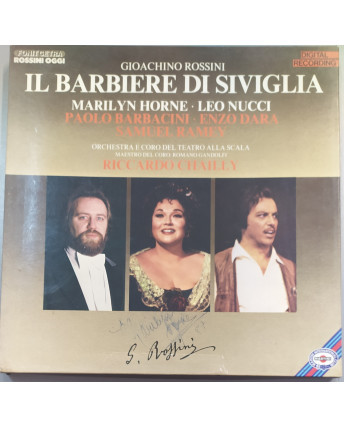 679 33 Giri Rossini: Il barbiere di Siviglia - Horne, Nucci - Fonit Cetra 3LP