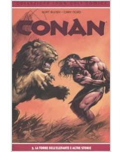100% Panini Comics CONAN n. 3 la torre dell'elefante ed.Panini FU14