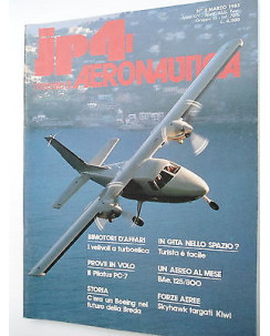 JP4 Mensile di Aeronautica 1985 n. 3 mar Pilatus Pc-7 -Boing-BAe.125/800