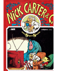 Nick Carter e C. otto super storie di Bonvi ed.Malipiero FU14