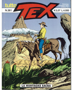 Tutto Tex n.361 di Bonelli, Galleppini La montagna sacra ed. Bonelli