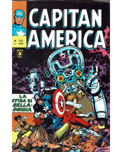 Capitan America n.102 la sfida di Bella-Donna di RESA ed.Corno