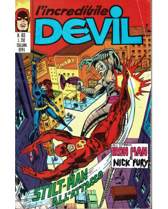 L'Incredibile Devil n.103 Stilt-Man all'attacco di RESA ed. Corno
