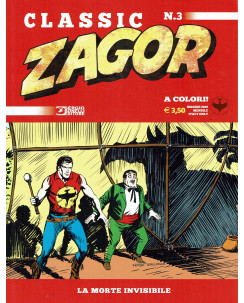 Classic Zagor  3 la morte invisibile ed. Bonelli