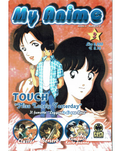 My anime  2 fanzine manga Touch, Lady Oscar, Magica Emi