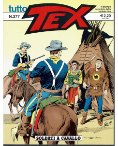 Tutto Tex n.377 di Bonelli, Galleppini Soldati a cavallo ed. Bonelli