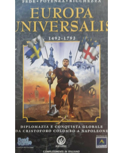 Videogioco PC: EUROPA UNIVERSALIS 1492 1792 ITA libretto cofanetto