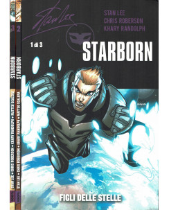 Starborn 1/3 serie COMPLETA di Stan Lee e Chris Roberson ed.Panini SU08