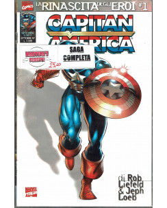 Capitan America Rinascita degli Eroi 1/12 SAGA COMPLETA di Liefeld Loeb ed.Marve