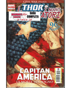 Capitan America: la morte di CAP SAGA COMPLETA di Loeb ed.Marvel It 