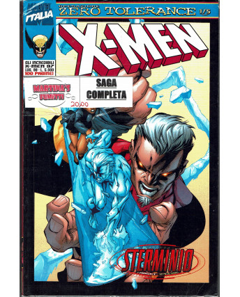 X-MEN ZERO TOLERANCE 1/5 SAGA COMPLETA ed.Marvel Italia SU04