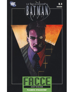 Le leggende di Batman  4:FACCE di Matt Wagner NUOVO ed.Planeta de Agostini SU20