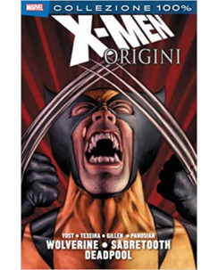 Collezione 100%: X Men origini Wolverine, Sabretooth, Deadpool ed.Panini SU25