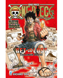 One Piece Quiz Book di Eiichiro Oda ed.Star Comics NUOVO  