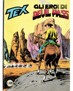 Tex 234 Prima Edizione gli eroi di Devil Pass ed. Bonelli  
