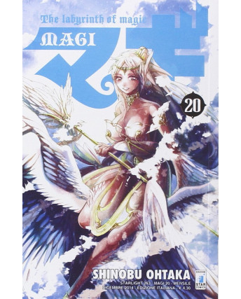 MAGI The Labyrinth Of Magic n.20 di Shinobu Ohtaka  NUOVO ed.Star Comics