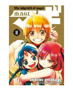 MAGI The Labyrinth Of Magic n. 8 di Shinobu Ohtaka  NUOVO ed.Star Comics