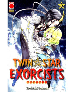 Twin Star Exorcist  3 di Yoshiaki Sukeno ed.Panini NUOVO  
