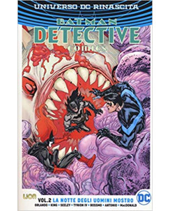 Rinascita Collection  2: la notte uomini mostro (Batman Detective) ed.LION SU16
