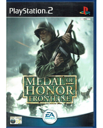 VIDEOGIOCO PlayStation 2: Medal of Honor frontline con libretto EA Games