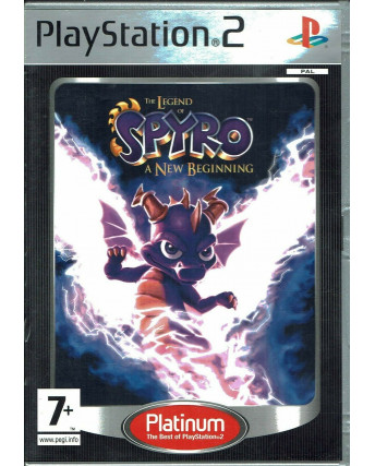 VIDEOGIOCO PlayStation 2: Spyro a new beginning PLATINUM con libretto 