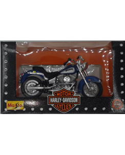 Harley Davidson 1986 FLST Heritage Softai Collector Edition MAISTO 1/18 BOX Gd20