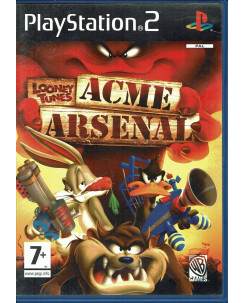 VIDEOGIOCO PlayStation 2: Looney Tunes ACME arsenal con libretto 7+