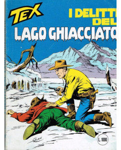 Tex 286 Prima Edizione i delitti del lago ghiacciato di Bonelli ed. Bonelli 